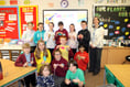 Llantilio Pertholey school gets knitting for charity