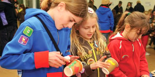 Local Rainbows, Brownies, Guides and Rangers celebrate Girlguiding 