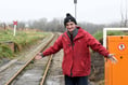 Ian says goodbye to the last manned crossing on our railway after 25 years