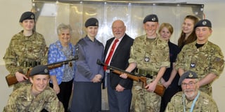 Cadets take aim as rifle range opens