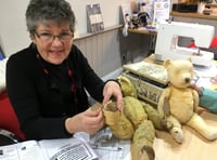 Poorly teddy one of many fixes at Fernhurst Hub's first Repair Café