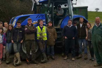 Young Petersfield farmers have dung themselves proud by raising £2,000