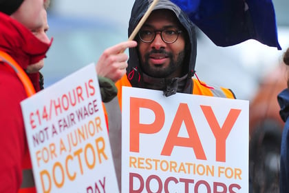 Local NHS issues plea to public on eve of junior doctors’ strike