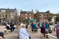 A Good turnout for Crediton Congregational Church Easter Service 