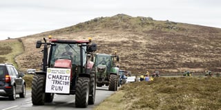 Tractor run makes hay for charity