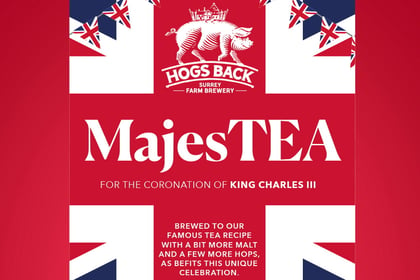 Win a mini-keg of Hogs Back Brewery's MajesTEA Coronation beer