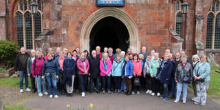 German pilgrims enjoyed visit to Crediton
