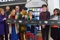 Author and wife unveil book vending machine at St David's Station
