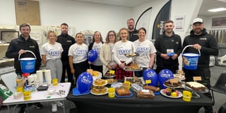 Crediton business bake sale raised £528 for FORCE
