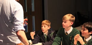 Edgeborough School pupils enjoy unique lecture