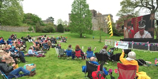 PICTURE SPECIAL: 900 at Coronation day screening at Powderham Castle
