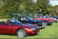 A bumper Jaguar and Lotus line up for vintage car meet