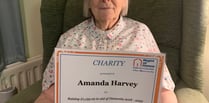 Farnham octogenarian Amanda's pennies add up for Alzheimer’s Society