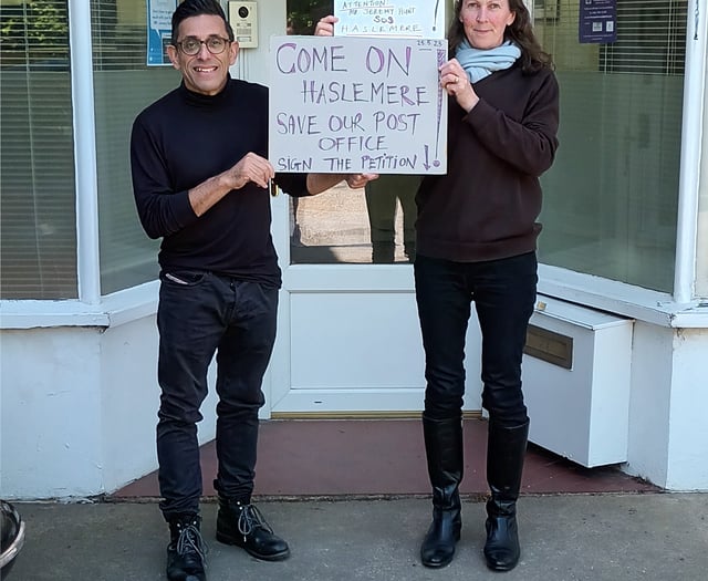 'Save Haslemere post office' handed to MP Jeremy Hunt ahead of closure