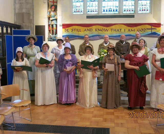 Choir to sing magical Choral Evensong for Alton Regency Week