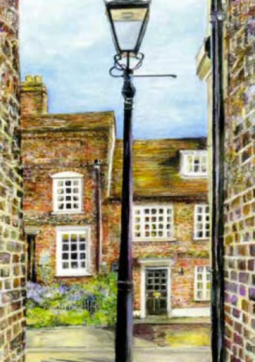 Susie Lidstone shines spotlight on Farnham's hidden alleyways