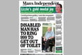 In your Manx Independent: Offender punched a child and kicked a puppy