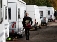 Hundreds of Traveller caravans in Waverley