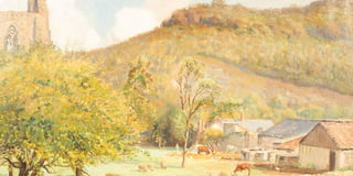 Historic paintings of Wye Valley set for auction
