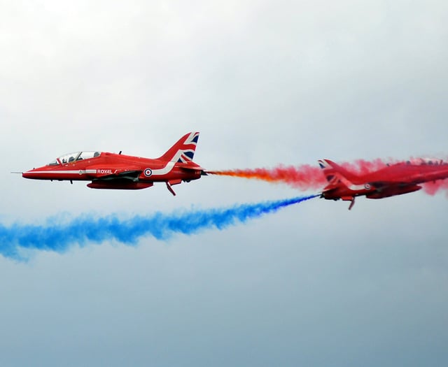 Lift-off for the Teignmouth Air Show today