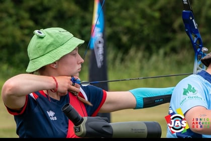 Chiddingfold schoolgirl representing Team GB World Archery Youth Games