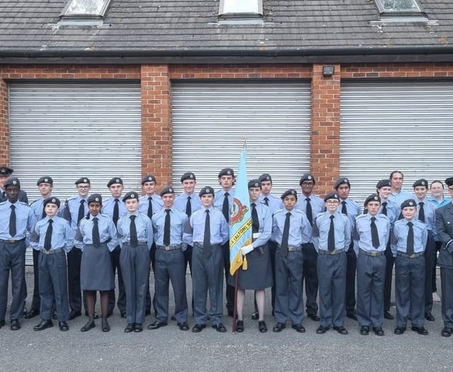 Alton Air Cadets holds awards night at its Anstey Park headquarters