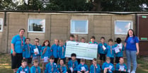 Four Marks and Ropley Willows Beavers raise £520 in sponsored walk