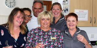 Sharon thanked for 25 years service at Treelands Residential Home
