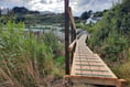 Raad ny Foillan boardwalk is being constructed