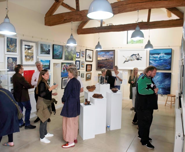 Close to 1,000 flock to Art in Penallt weekend