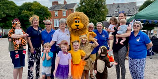 Crediton Lions picnic and fancy dress competition