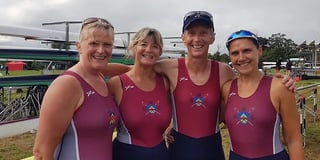 Wye rowers put another six trophies in the Bank