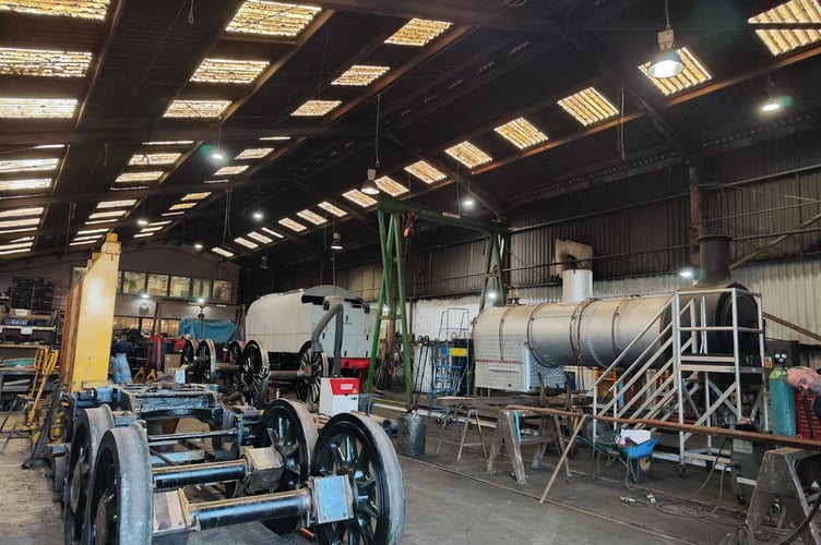 Ropley Engineering Shed.