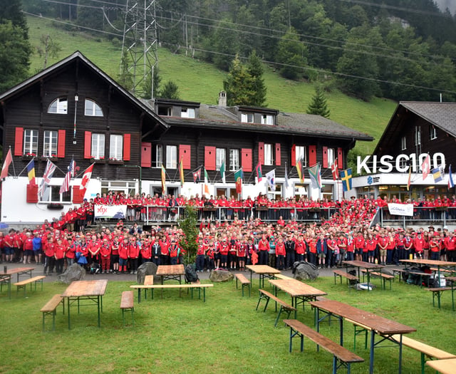 Farnham and Haslemere Scouts enjoy a summer adventure in Switzerland