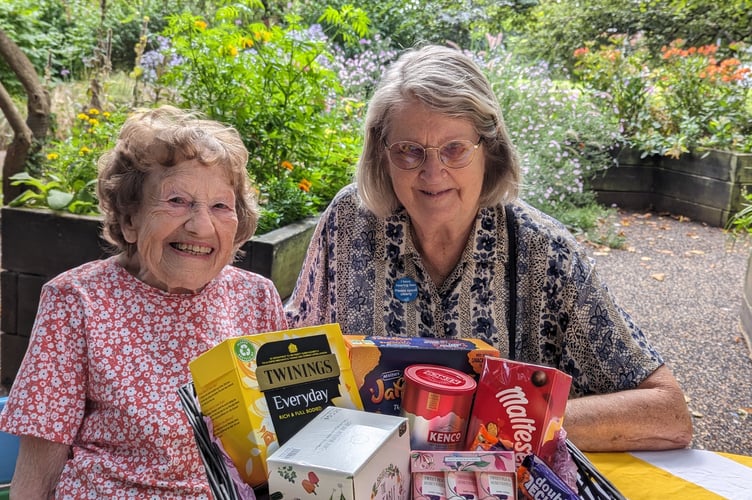 Jean Goodwin, left, and Kate Dando, September 2023.