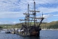 Ahoy there me Hearties! Spanish Galleon stops by in Dartmouth