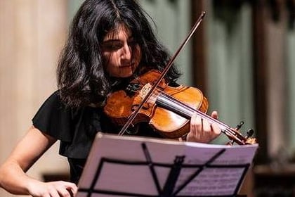 Prodigious violinist to perform at centenary concert in Haslemere