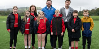 Eluned Morgan MS and FAW make visit to Ystradgynlais AFC