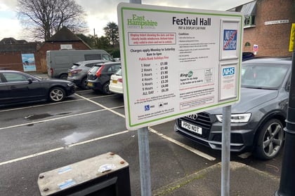 Charges at EHDC car parks in Petersfield and Alton could rise by 26.7%
