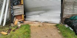 Attempted ram raid on tractor shed at Fernhurst Recreation Ground