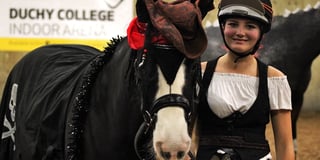 Duchy students deliver spooky Hallowe'en horse show