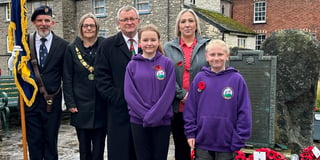Gallery: Talgarth gatherss for Remembrance Day