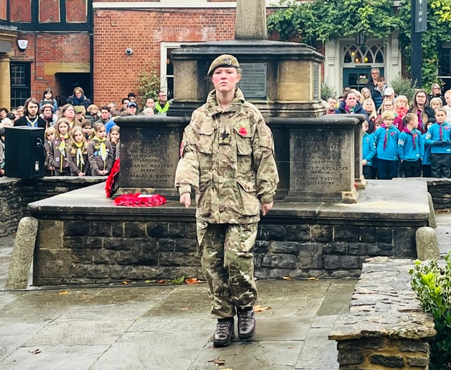 Lest we forget: Hundreds gather for Haslemere's Remembrance Service