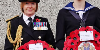Torpoint turn out for Remembrance parade 