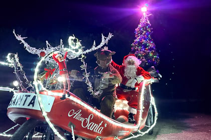 Santa's Sleigh hitting the road as tour of Alton and Holybourne begins