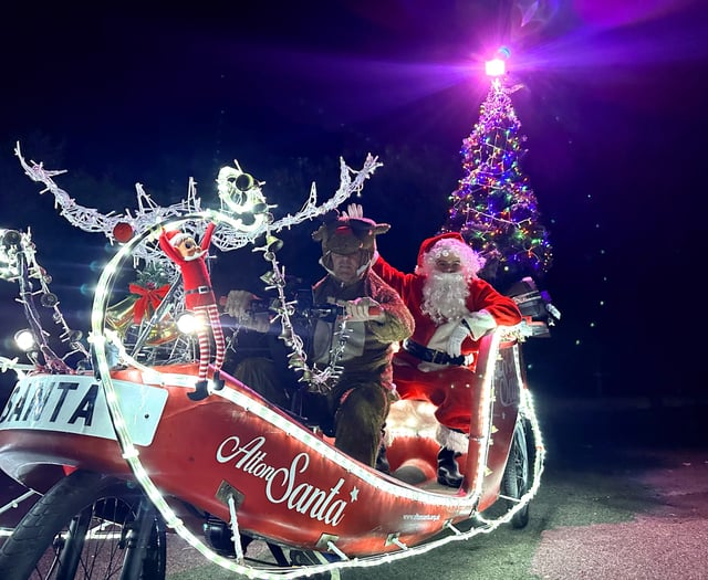 Santa's Sleigh hitting the road as tour of Alton and Holybourne begins