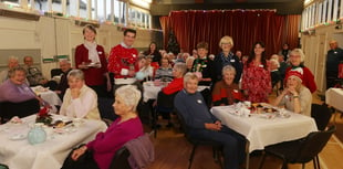 Rowledge folk treated to tea, treats and tinsel by new volunteer group