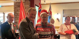Leslie Caine recognised for service on Christmas Island