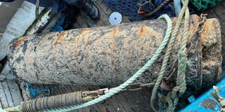 WWII device caught by trawler in Looe was detonated by Royal Navy
