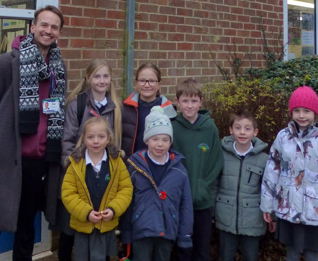 Medstead Primary School environmentalists win Eco-Schools Green Flag